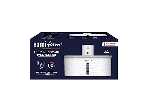 Hamiform - Fontaine Nomade &agrave; D&eacute;tection - 2,5L Image num&eacute;ro 1