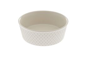 Ferribiella - Bol Porcelaine Galatea Blanc pour Chiens