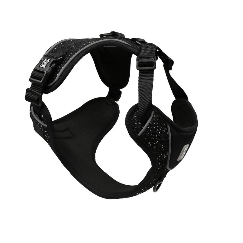 Duvoplus - Harnais Fashion Ultimate Fit No-Pull XS Noir pour Chiens - 20-40cm/37-45cm Image numéro 2 Duvoplus - Harnais Fashion Ultimate Fit No-Pull XS Noir pour Chiens - 20-40cm/37-45cm Image numéro 2