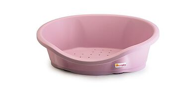Animalis - Corbeille DIDO Plastique Rose pour Chien
