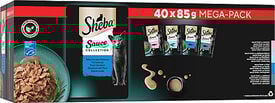 Sheba - Mega-Pack Pâtée en Sauce Collection pour Chats - 40x85g
