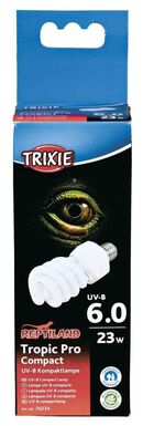 Trixie - Lampe UV~B compacte Tropic Pro Compact 6.0  23 W - 60x152 mm