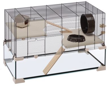 Ferplast - Cage Karat 80 pour Petits Rongeurs - 45x78x52cm
