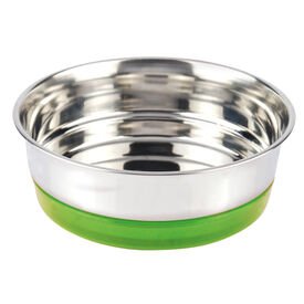 Croci - Bol en Acier Fluo Vert pour Chats