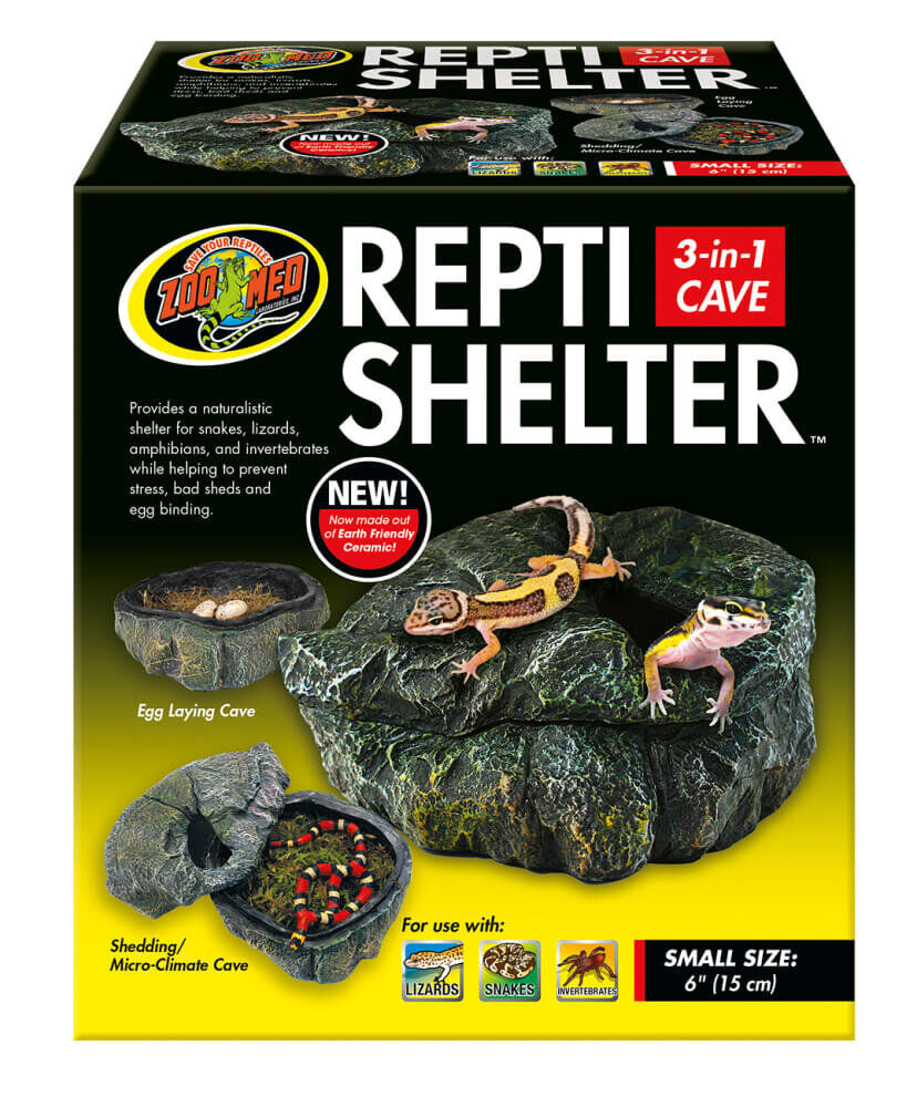 Zoomed - Grotte Repti Shelter pour Reptiles - S Image num&eacute;ro 1