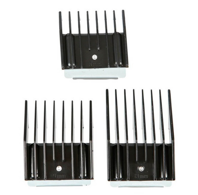 Moser - Lot de Peignes en Métal à Clipser pour Tondeuse Max - x3 Image numéro 1 Moser - Lot de Peignes en Métal à Clipser pour Tondeuse Max - x3 Image numéro 1