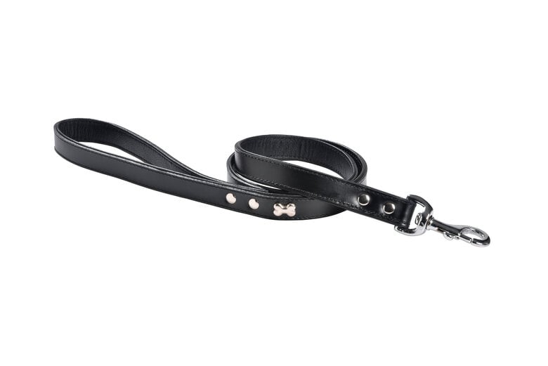 Bobby - Laisse Extra Souple Noir pour Chiens - 100cm Image numéro 1 Bobby - Laisse Extra Souple Noir pour Chiens - 100cm Image numéro 1