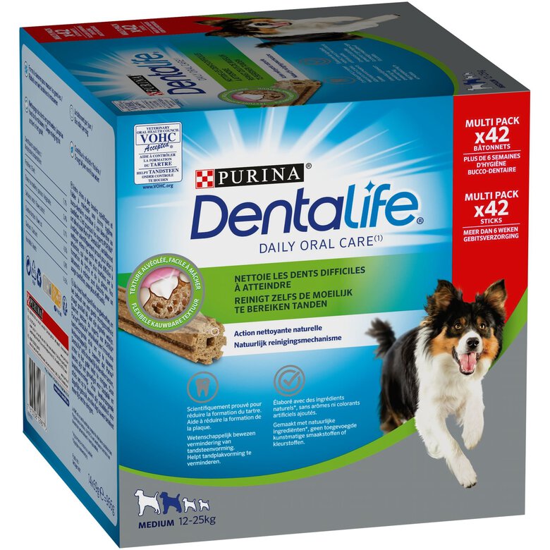 Dentalife - MultiPack Bâtonnets à Mâcher pour Chien Moyen - 966g Image numéro 1 Dentalife - MultiPack Bâtonnets à Mâcher pour Chien Moyen - 966g Image numéro 1