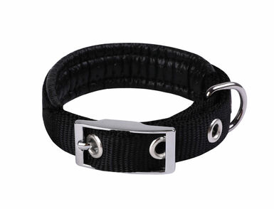 Animalis - Collier Basic Confort 20mm et 45cm pour Chien - Noir