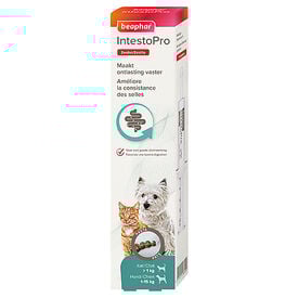 Beaphar - Pâte IntestoPro pour ChatS et PetitS Chiens (< 15 kg) - 20ml