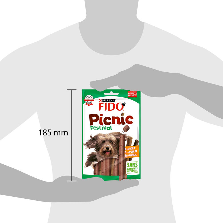 Fido - Friandises Picnic Festival pour Chien - 126g Image numéro 3 Fido - Friandises Picnic Festival pour Chien - 126g Image numéro 3