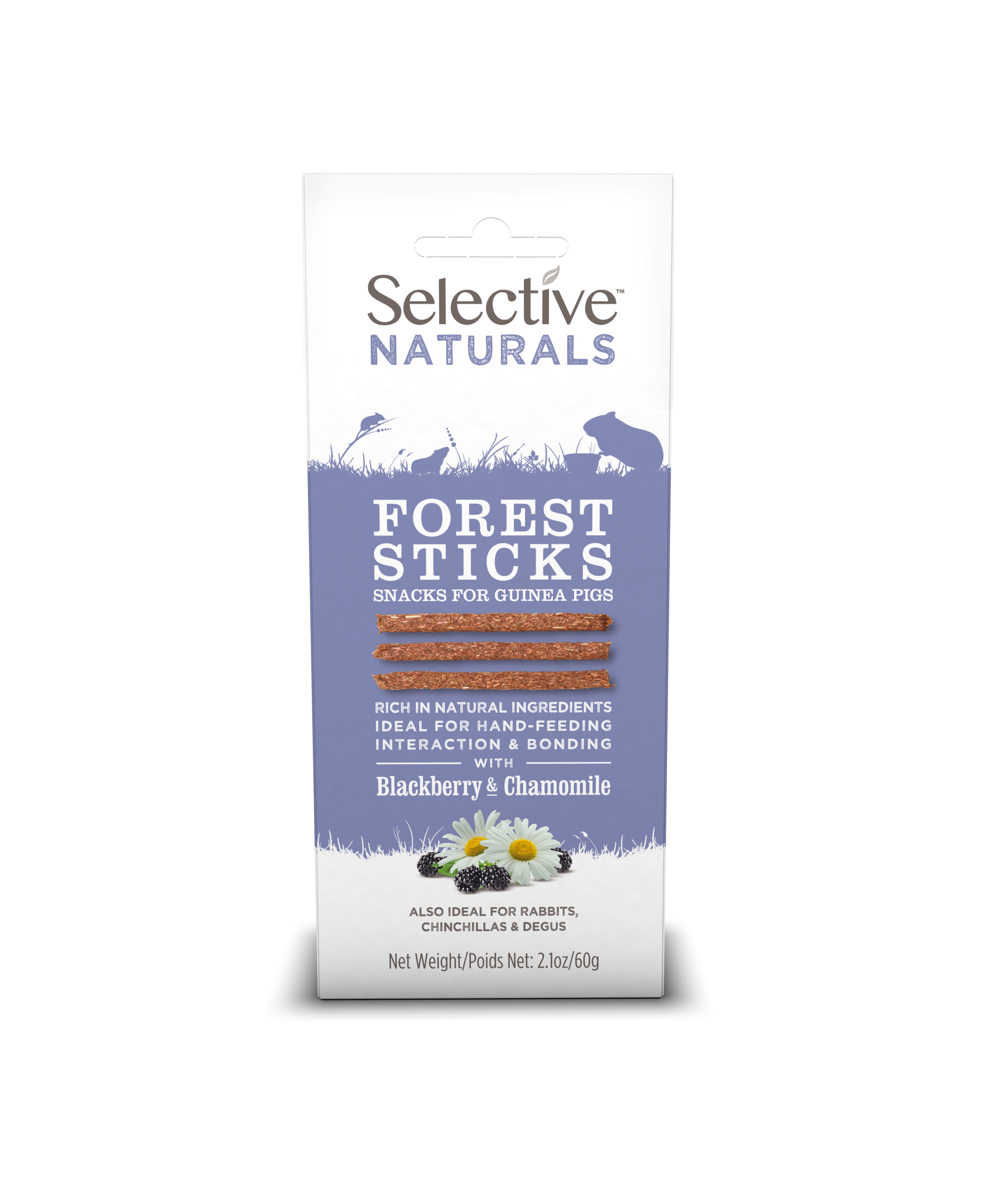 Supreme Science - Selective Naturals Forest Sticks pour Rongeurs - 60g Image num&eacute;ro 1