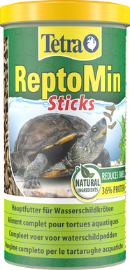 Tetra - Aliment Complet ReptoMin en Sticks pour Tortues d'Eau - 1L