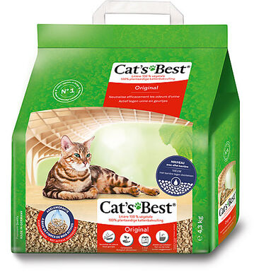 Cat's Best - Litière Végétale Original pour Chat - 10L