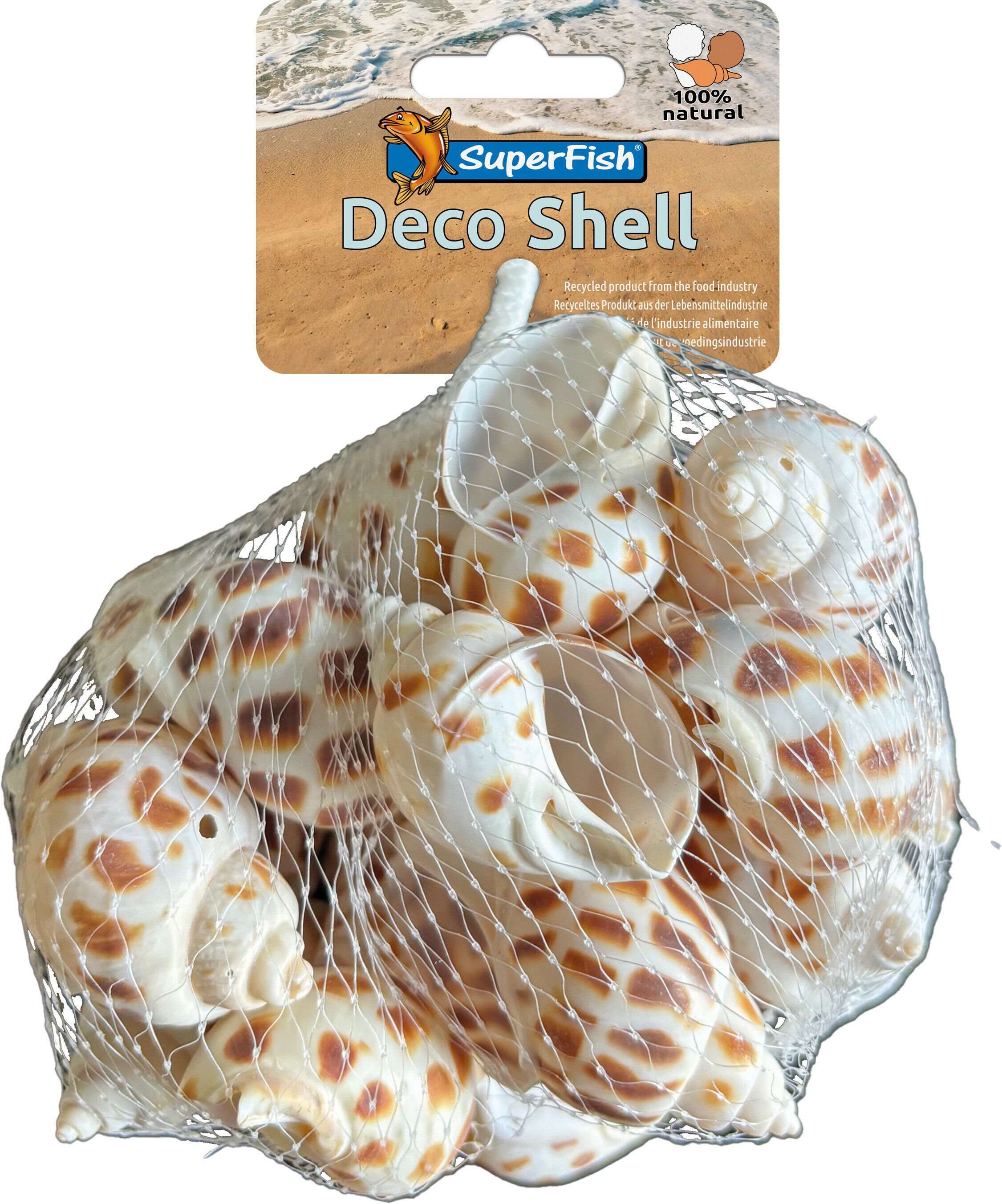 Superfish - Coquillage D&eacute;coratif Bullot pour Aquarium -  200g Image num&eacute;ro 1