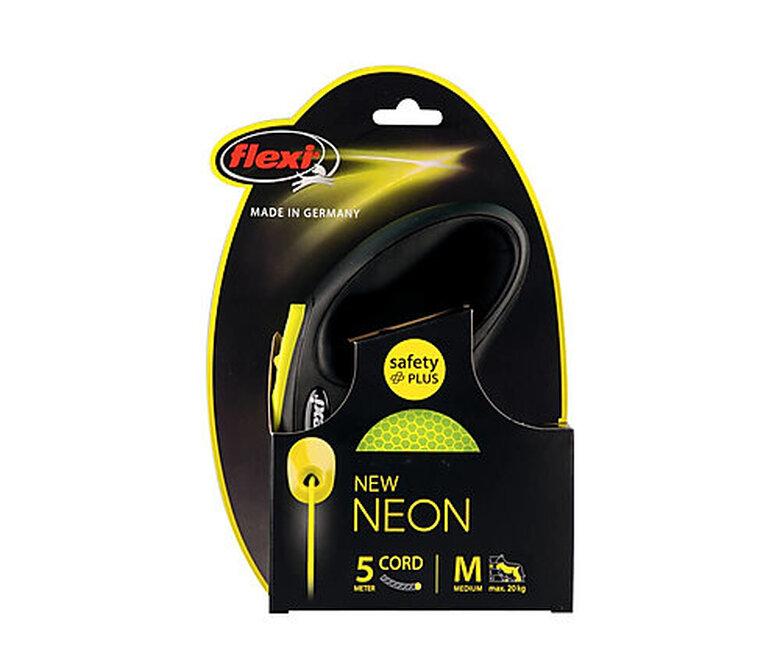 Flexi - Laisse New Neon avec Cordon de 5m pour Chien M image number null
