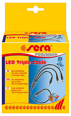 Sera - Connecteur Triple Cable pour Tube LED