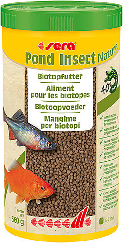 Sera - Pond Insect Nature 2 mm 1.000 ml (560 g) image number null