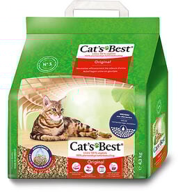 Cat's Best - Litière Végétale Original pour Chat - 10L