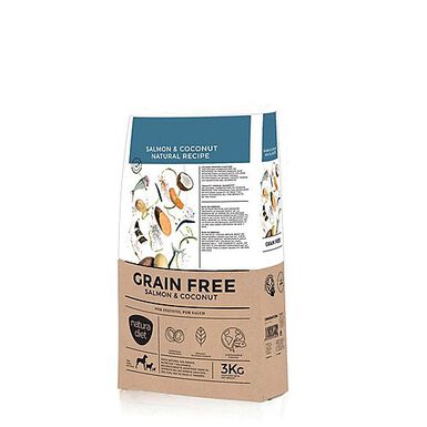 Natura Diet - Croquettes GRAIN FREE Saumon et Coco pour Chien