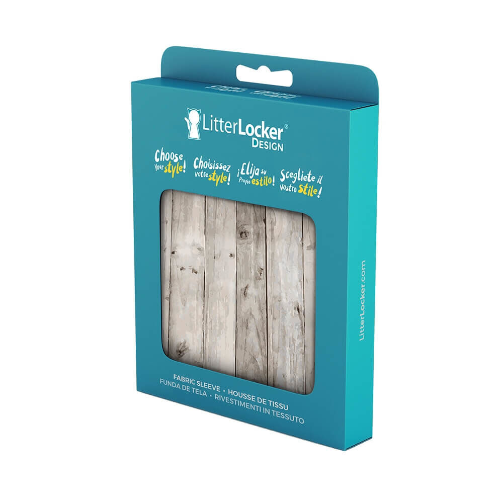 LitterLocker - Housse pour LitterLocker DESIGN - Bois Image num&eacute;ro 1