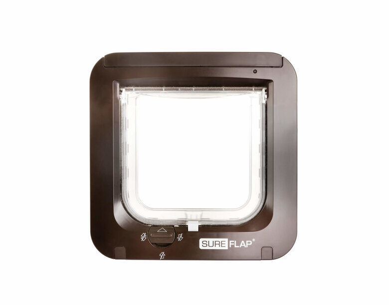 Sure PetCare - Chatière SureFlap à puce Électronique pour Chat - Marron Image numéro 2 Sure PetCare - Chatière SureFlap à puce Électronique pour Chat - Marron Image numéro 2