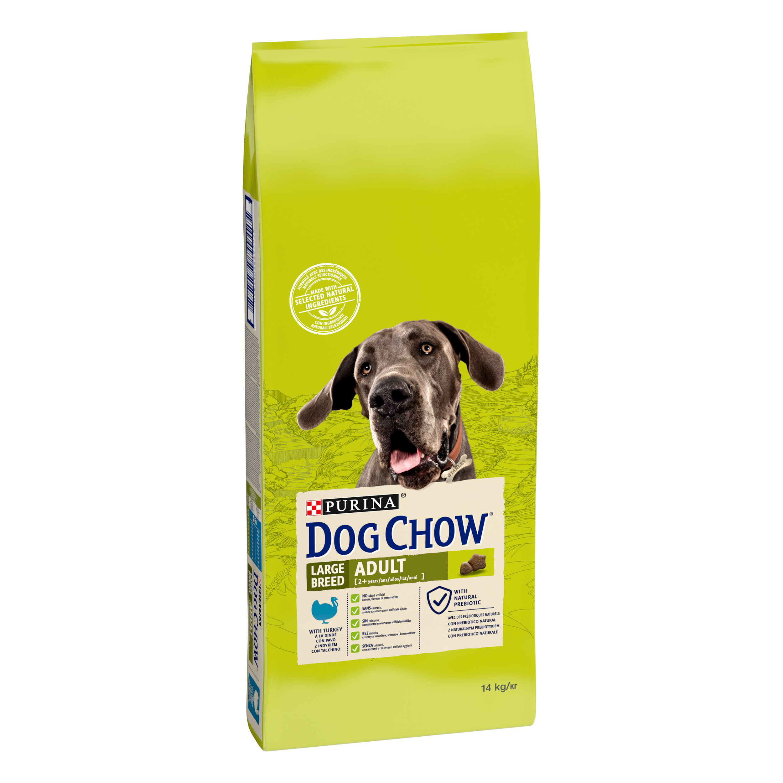 Dog Chow - Chien Adult Large Breed avec de la Dinde - 14 Kg Image num&eacute;ro 3