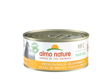 Almo Nature - Pâtée en Boîte HFC Natural Blanc de Poulet pour Chat