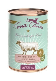 Terra Canis - Aliment Naturel sans Céréales à l'Agneau pour Chiens - 400g