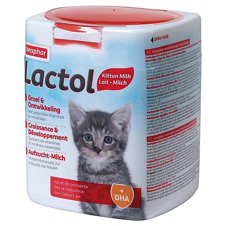 Beaphar - Aliment Lait Maternisé Lactol Kitten Milk pour Chaton - 500g image number null