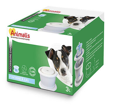 Animalis - Fontaine à Eau pour Chien - 3L