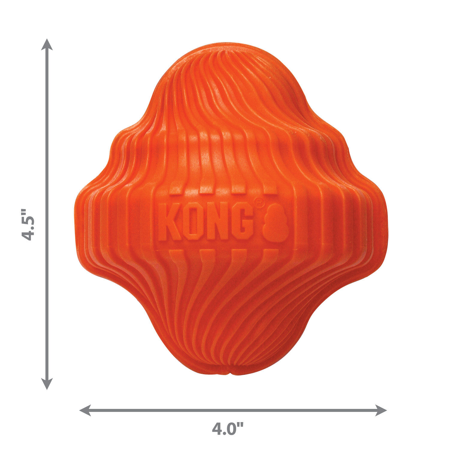 KONG - Jouet Balle Spin Squeezz Orbitz pour Chiens - M/L Image num&eacute;ro 2