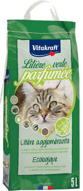 Vitakraft - Litière Verte Agglomérante pour Chats - 5L