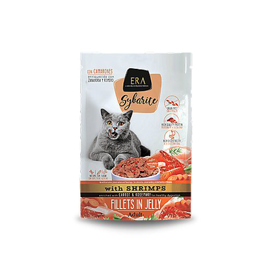 Era - Pâtée Sybarite aux Crevettes Carotte et Romarin pour Chats -  85g