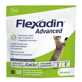 Vetoquinol - Bouch&eacute;es Savoureuses Flexadin Advanced CW Cat - x30
