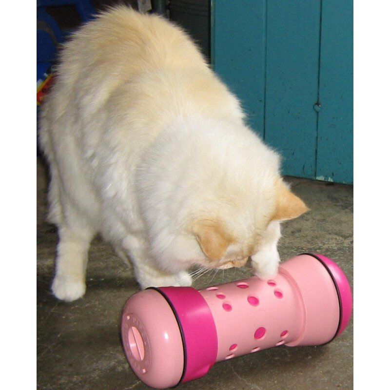 Pipolino - Jouet Distributeur de Croquettes PIPOLINO M pour Chats - Tricolore Image num&eacute;ro 3