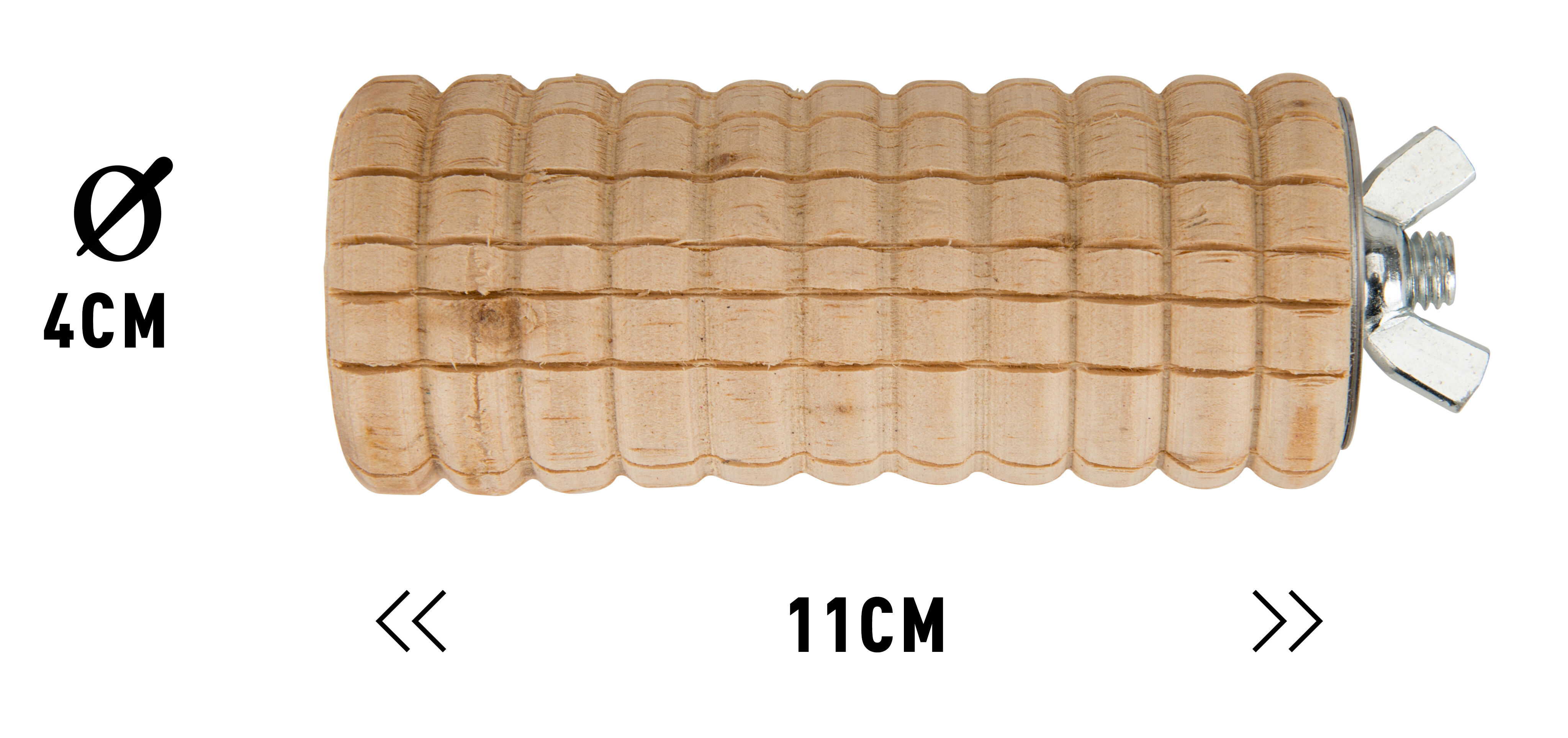 Tyrol - Croq'Bois pour Rongeurs et Lapins - 11cm Image num&eacute;ro 2