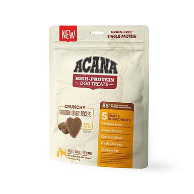 Acana - Friandises Crunchy au Foie et au Poulet pour Chien - 100g