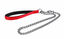 Animalis - Laisse Métal Forte Confort 25mm et 75cm pour Chien - Rouge Indicateur image numéro 2