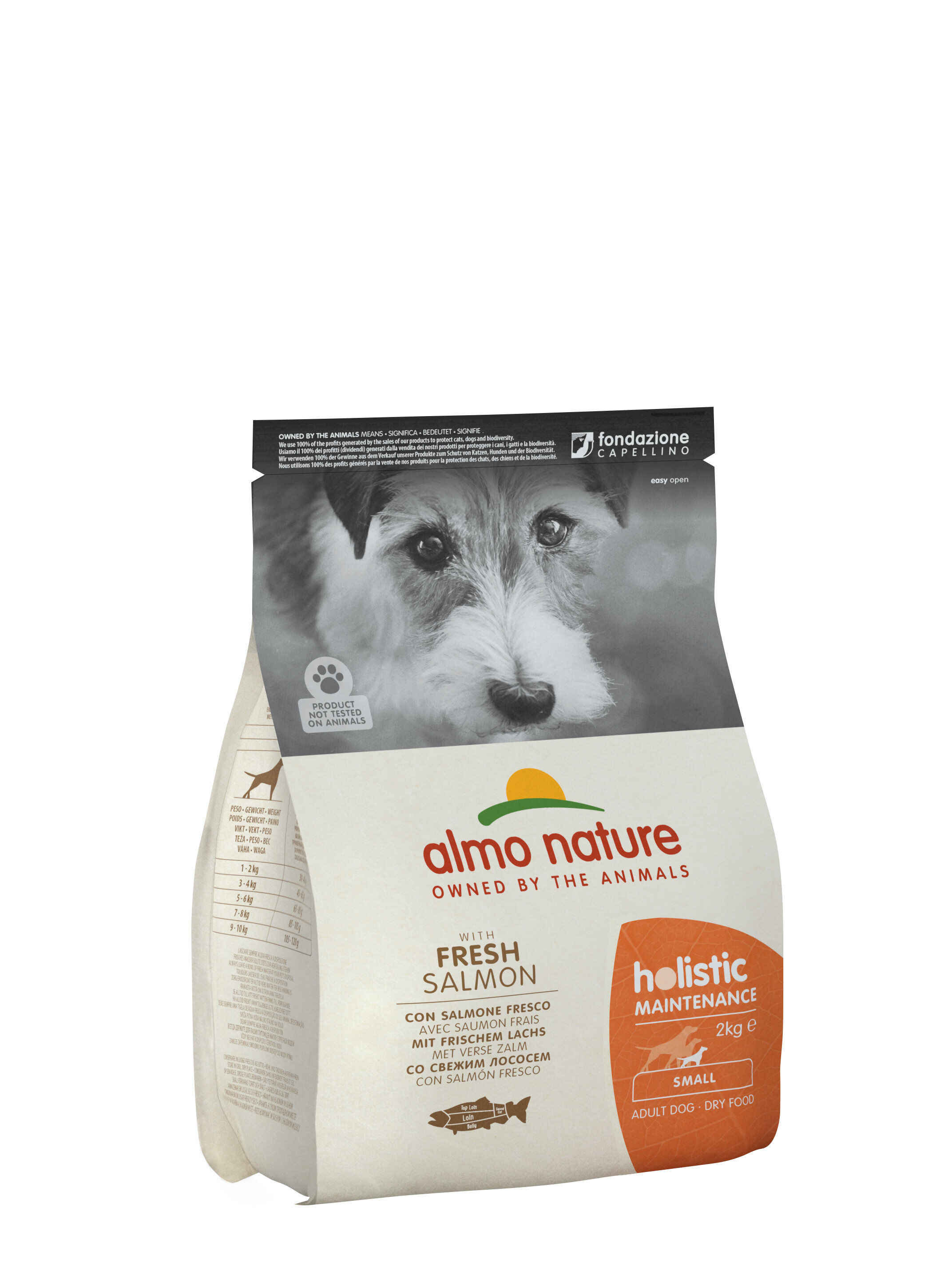 Almo Nature Holistic - Adulte Petite Race Saumon Frais - Sac 2 Kg Image num&eacute;ro 1