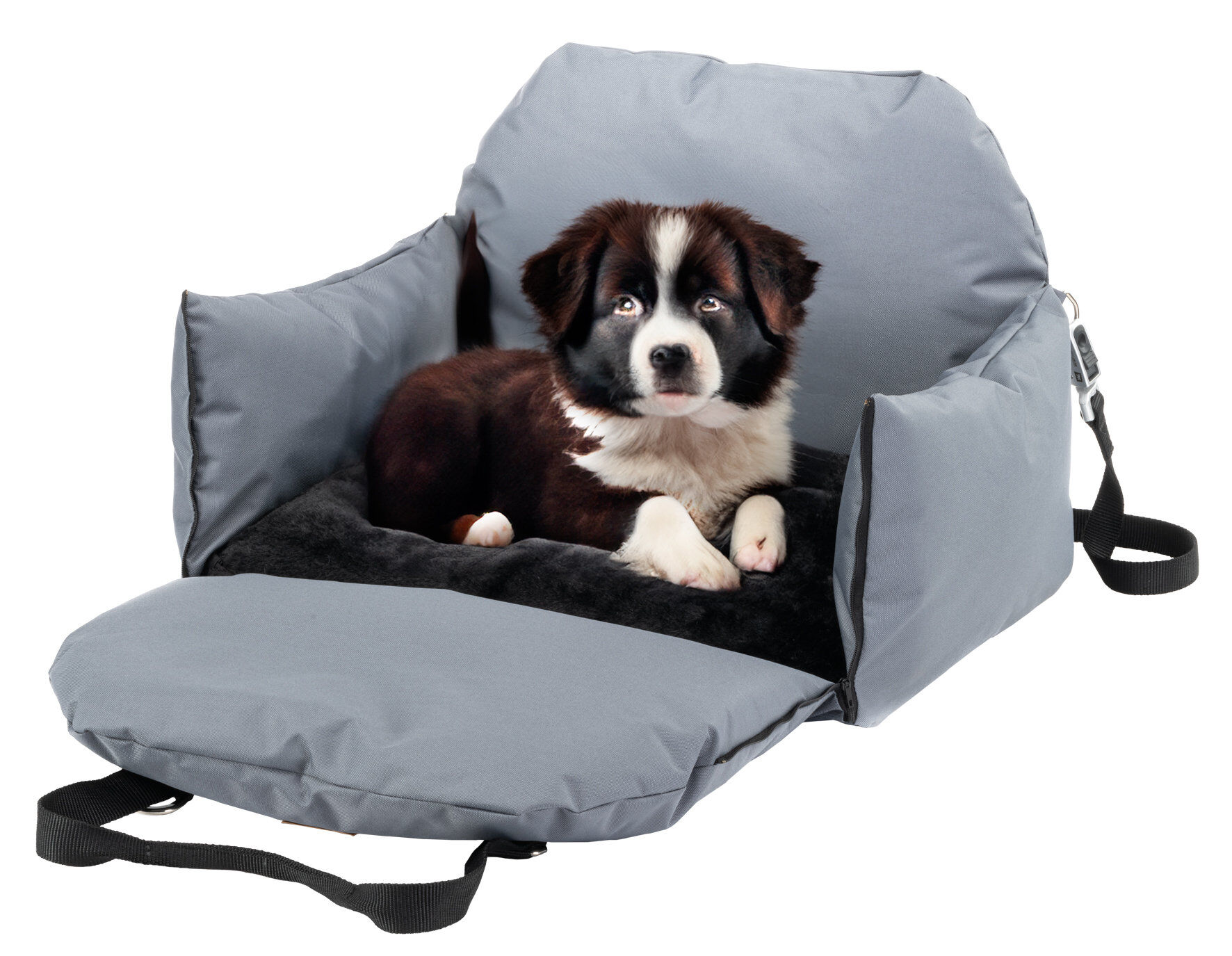 Ferplast - Sac de Transport Cruiser pour Chiens - Gris Image num&eacute;ro 3