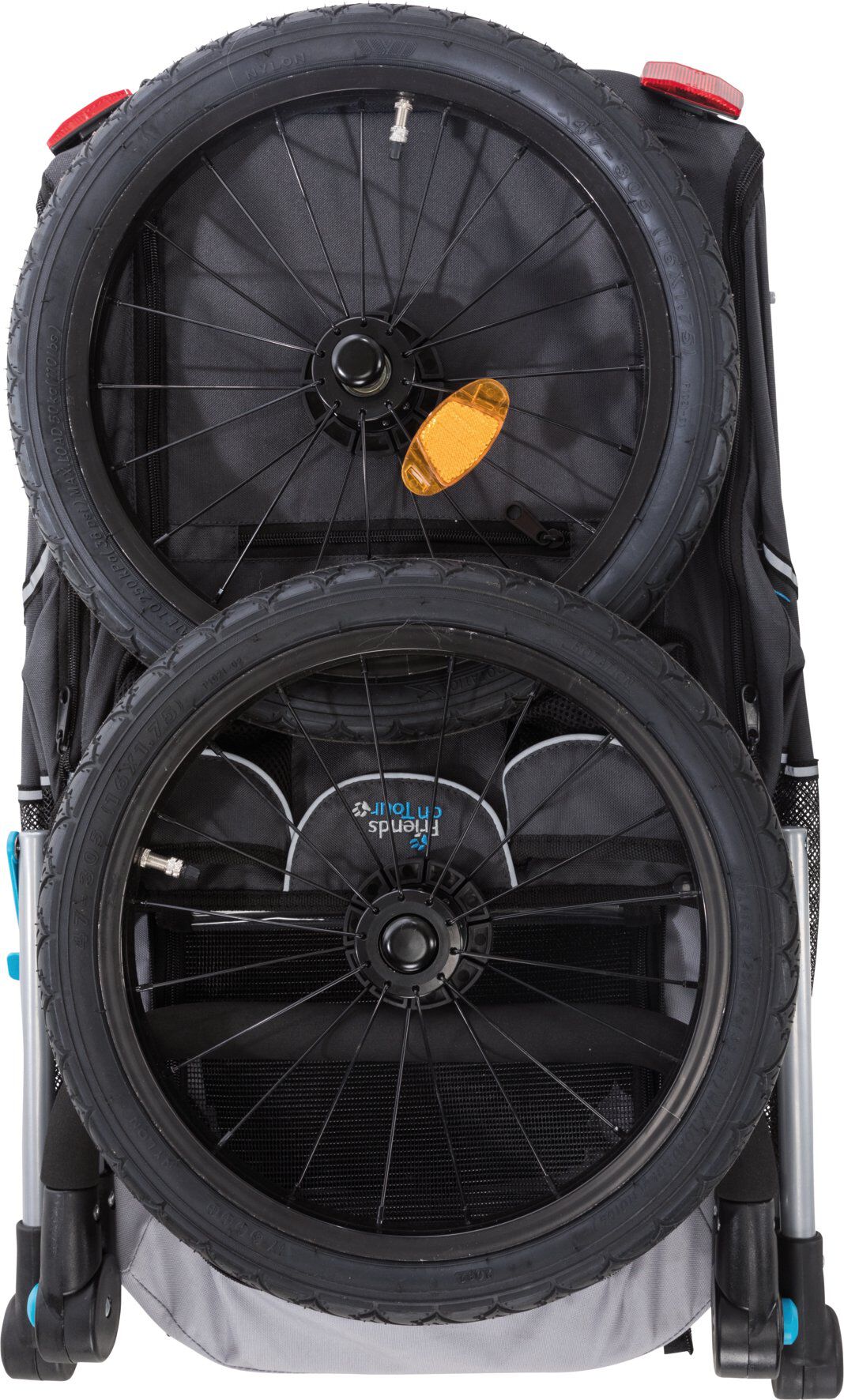 Trixie - ROULOTTE DE V&Eacute;LO S GRIS Image num&eacute;ro 4