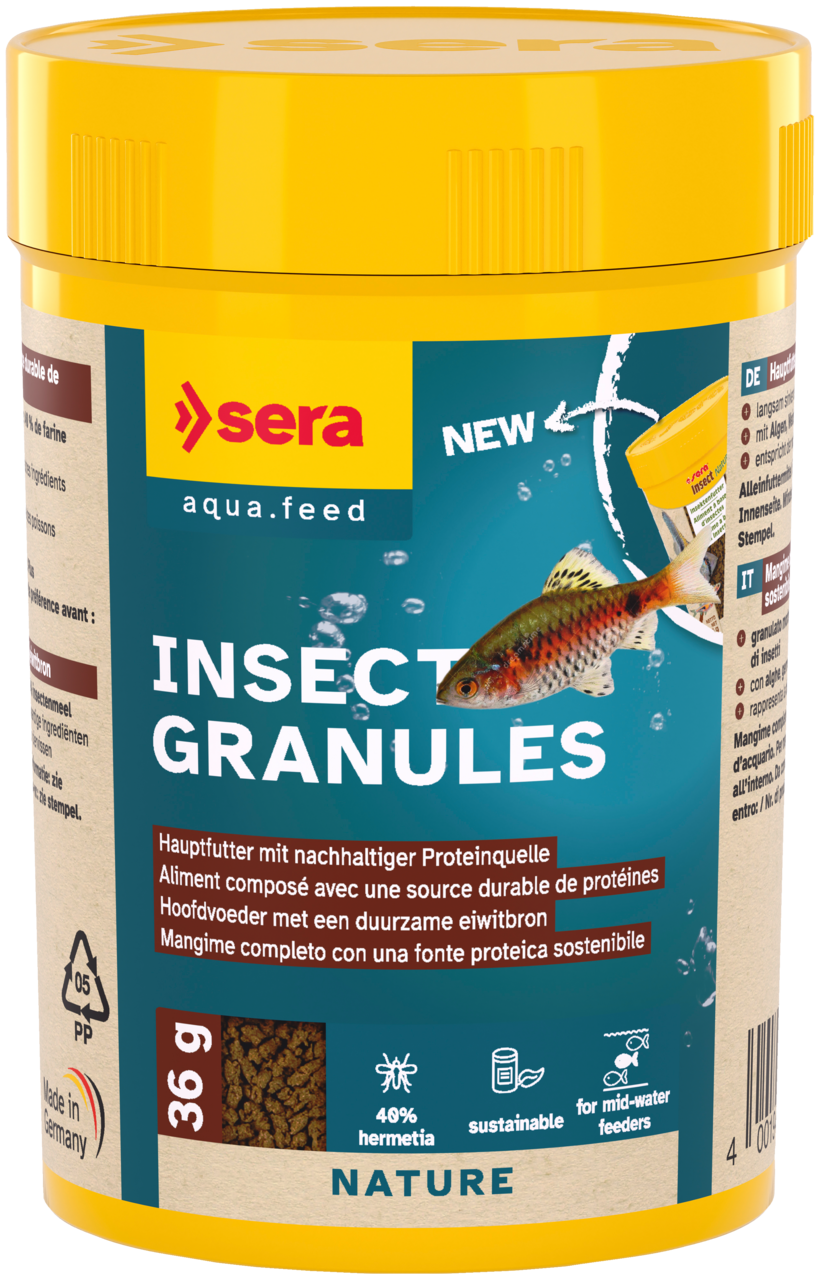 Sera - Granul&eacute;s Insect Granules pour Poissons d'Eau Douce - 36g/100ml Image num&eacute;ro 1