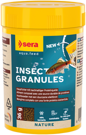 Sera - Granul&eacute;s Insect Granules pour Poissons d'Eau Douce - 36g/100ml
