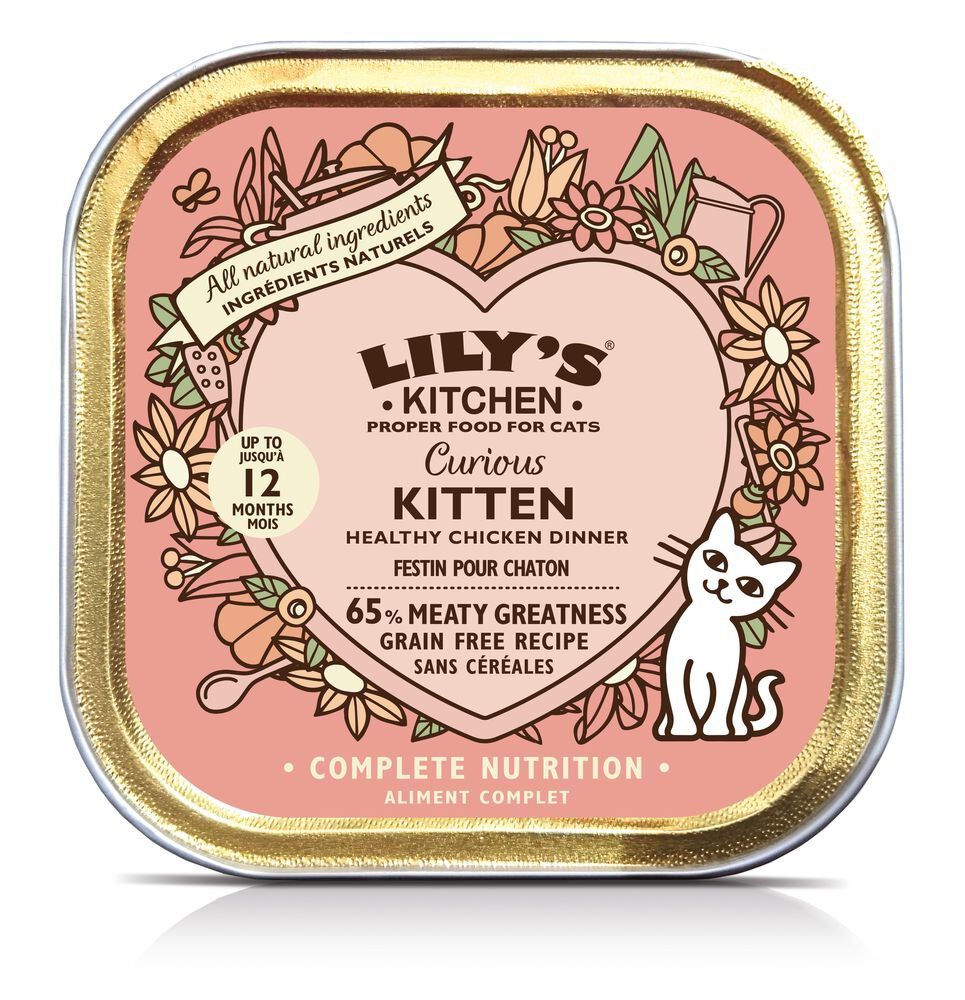 Lily's Kitchen - Barquette Festin au Poulet pour Chatons - 85g Image num&eacute;ro 3