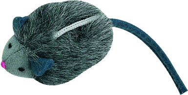 Flamingo - Jouet Gizmu Souris Gris Foncé pour Chats