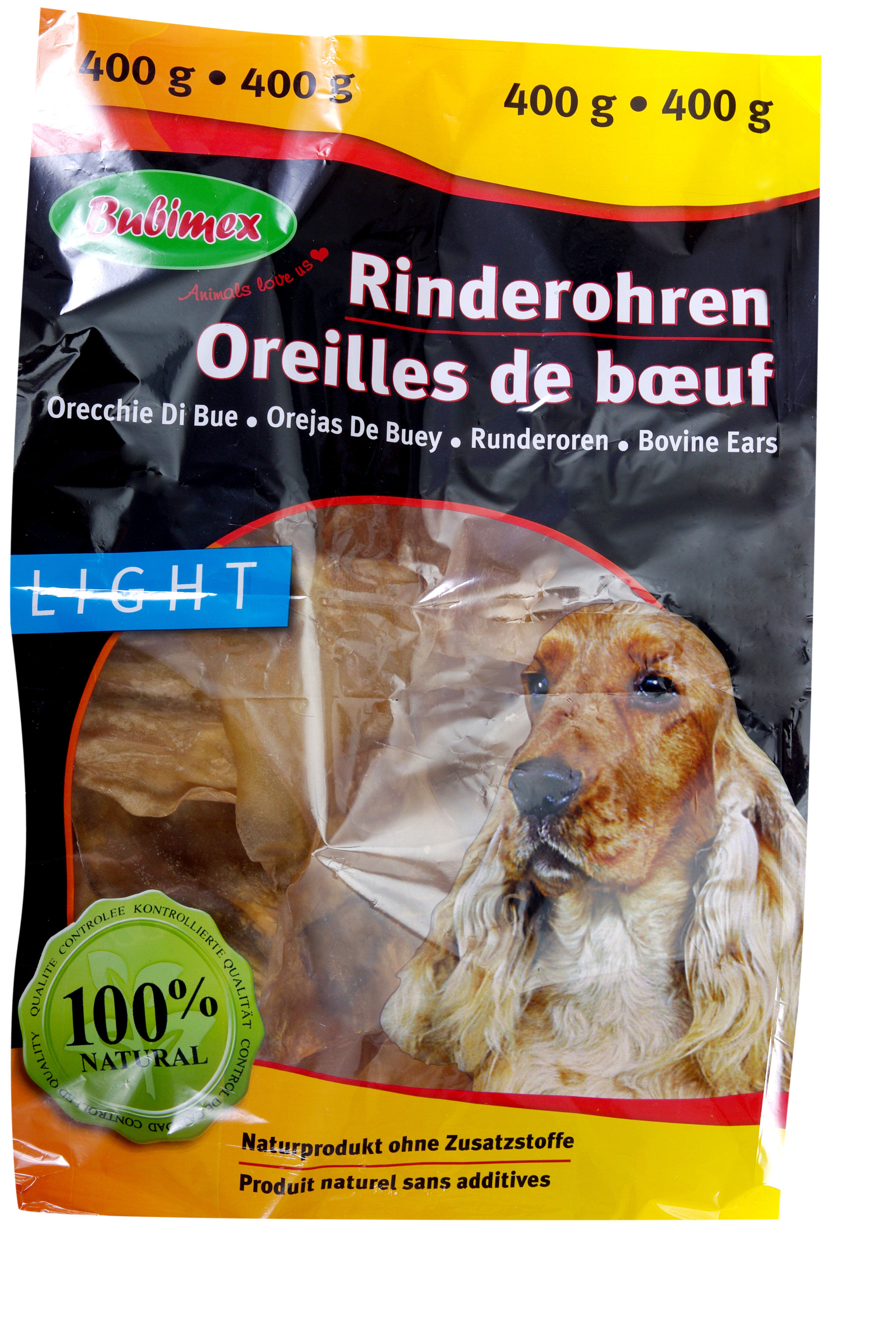 Bubimex - Friandises Oreilles de Boeuf pour Chien - 400g Image num&eacute;ro 1
