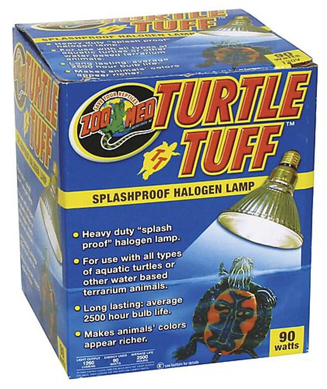 Zoomed - Lampe à Halogène Turtle Tuff pour Aquarium - 90W image number null