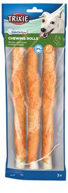 Trixie - Denta Fun Chicken Chewing Rolls - 28cm 3 Pcs/250g
