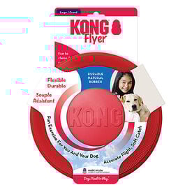KONG - Jouet Flyer en forme de Frisbee pour Chien